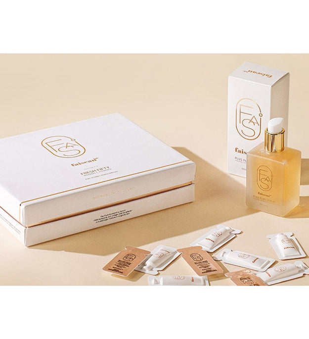Face Can Lab Double F Vitamin C Powder Ampoule 0.2g x 90p + Plus Serum 50ml x 2p Set
