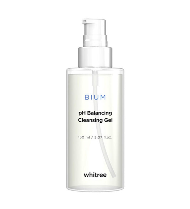 Gel nettoyant faiblement acide au libium blanc