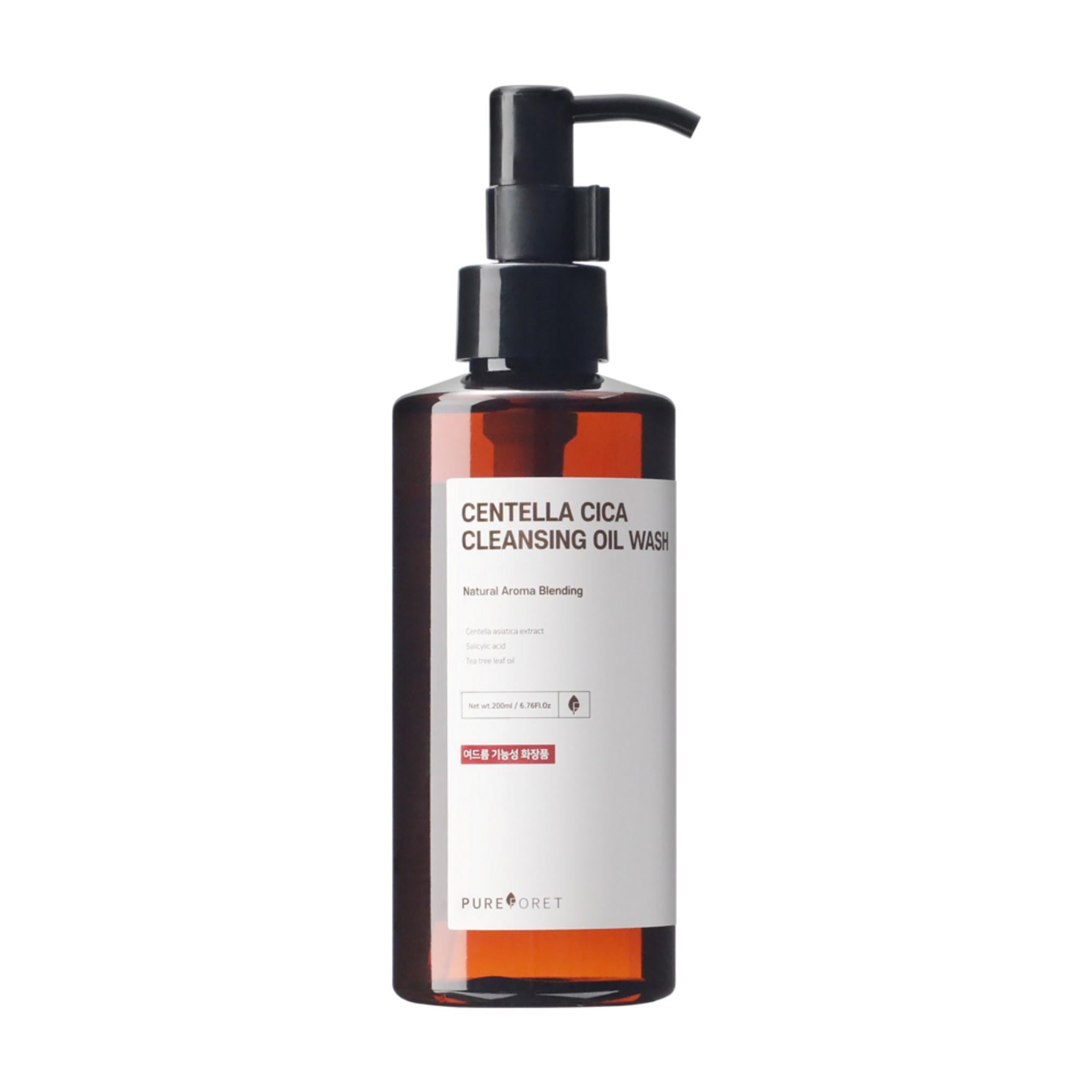 Pureforet Centella Cica Очищающее масло для умывания