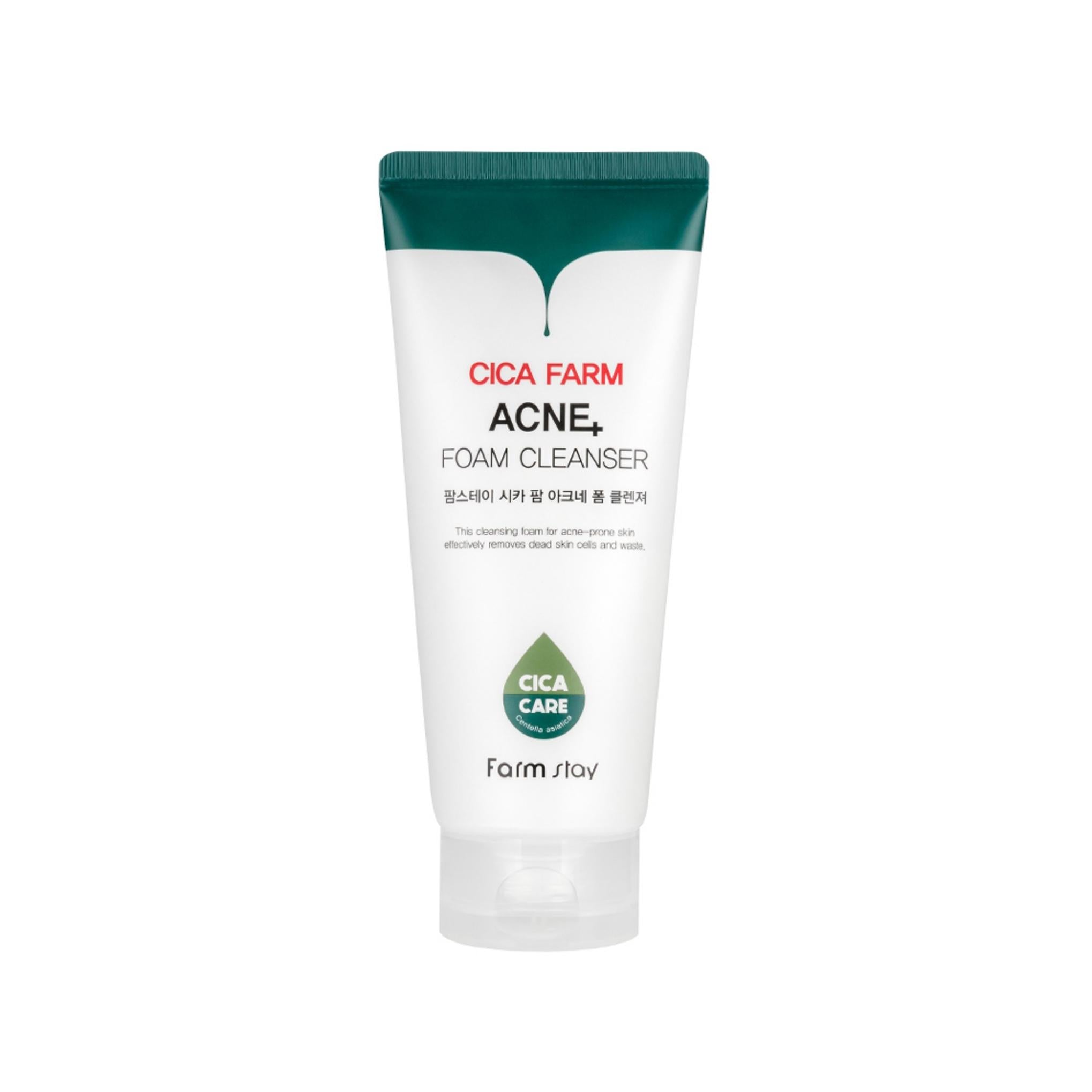 Farmstay Cica Farm Acne Foam Cleanser