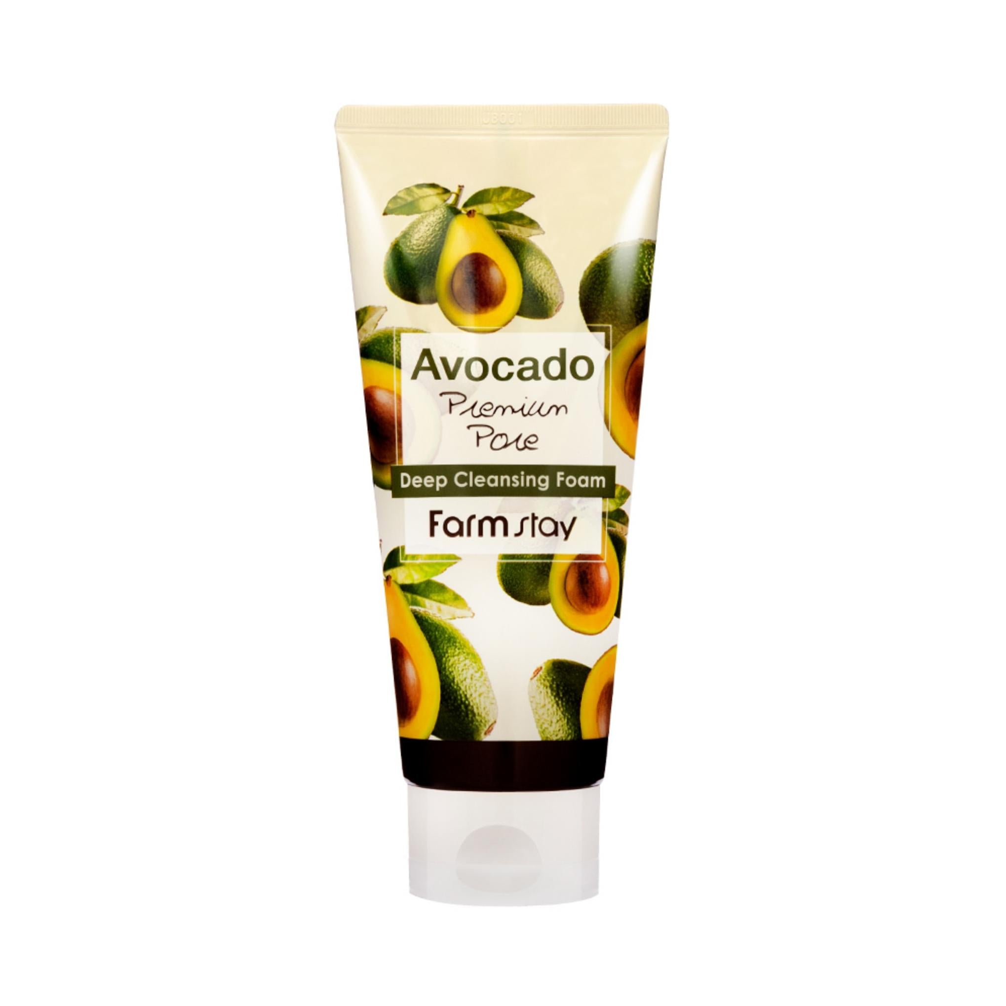 Farmstay Avocado Premium Pore Deep Cleansing Foam
