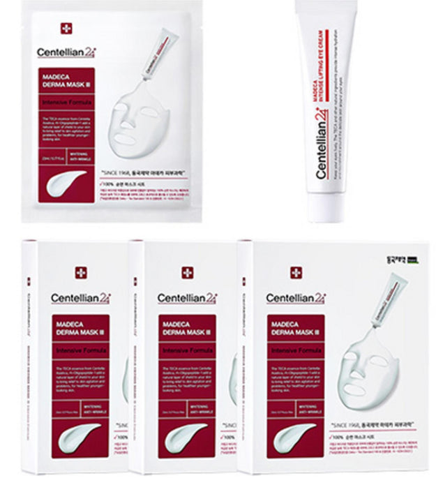 Centellian24 Derma Mask 3 Formule Intensive 30p + Crème Yeux 15 ml
