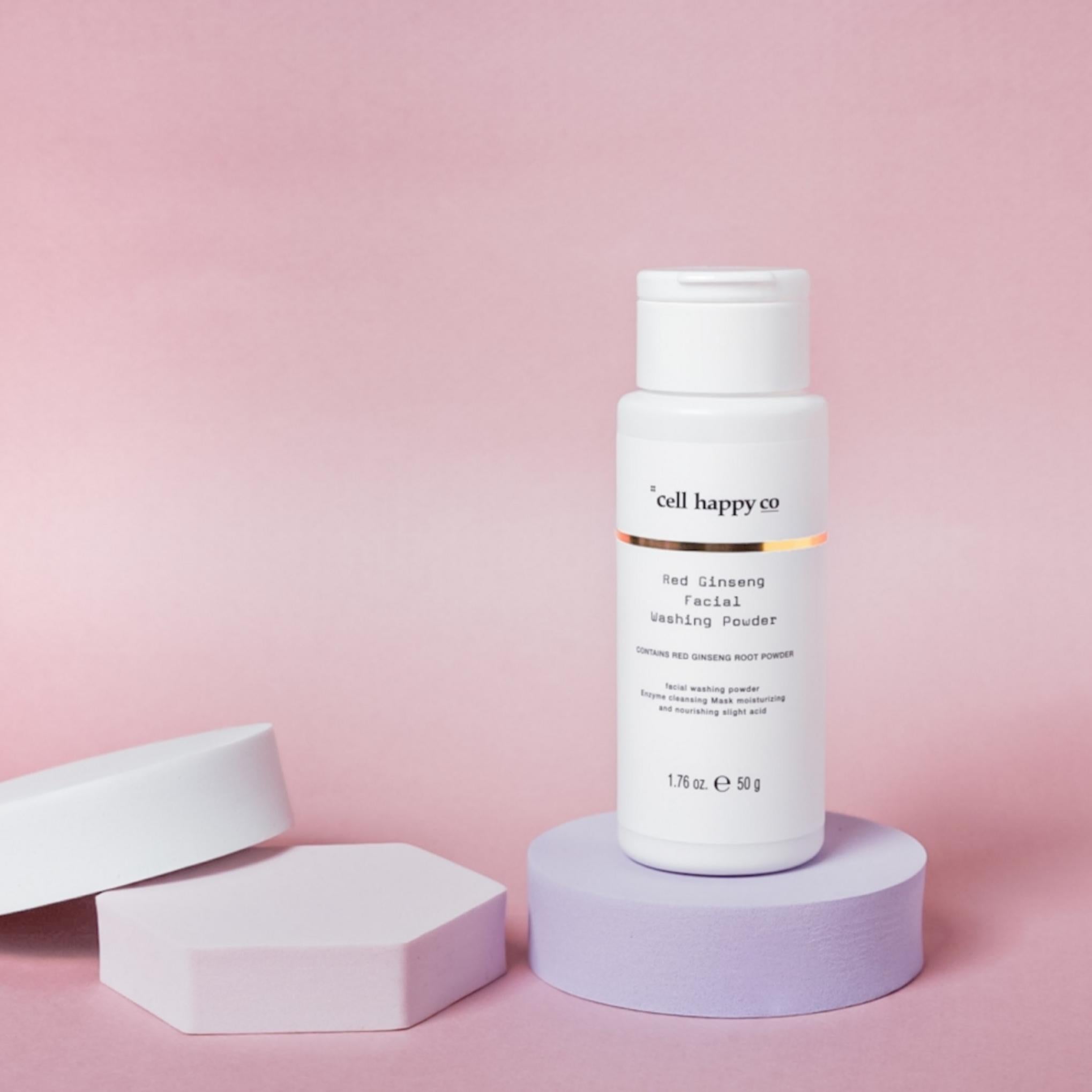 مسحوق تنظيف مسحوق الجينسنغ الأحمر من سيل هابيكو