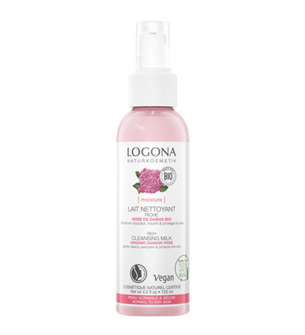 Lait Démaquillant à la Rose Logona