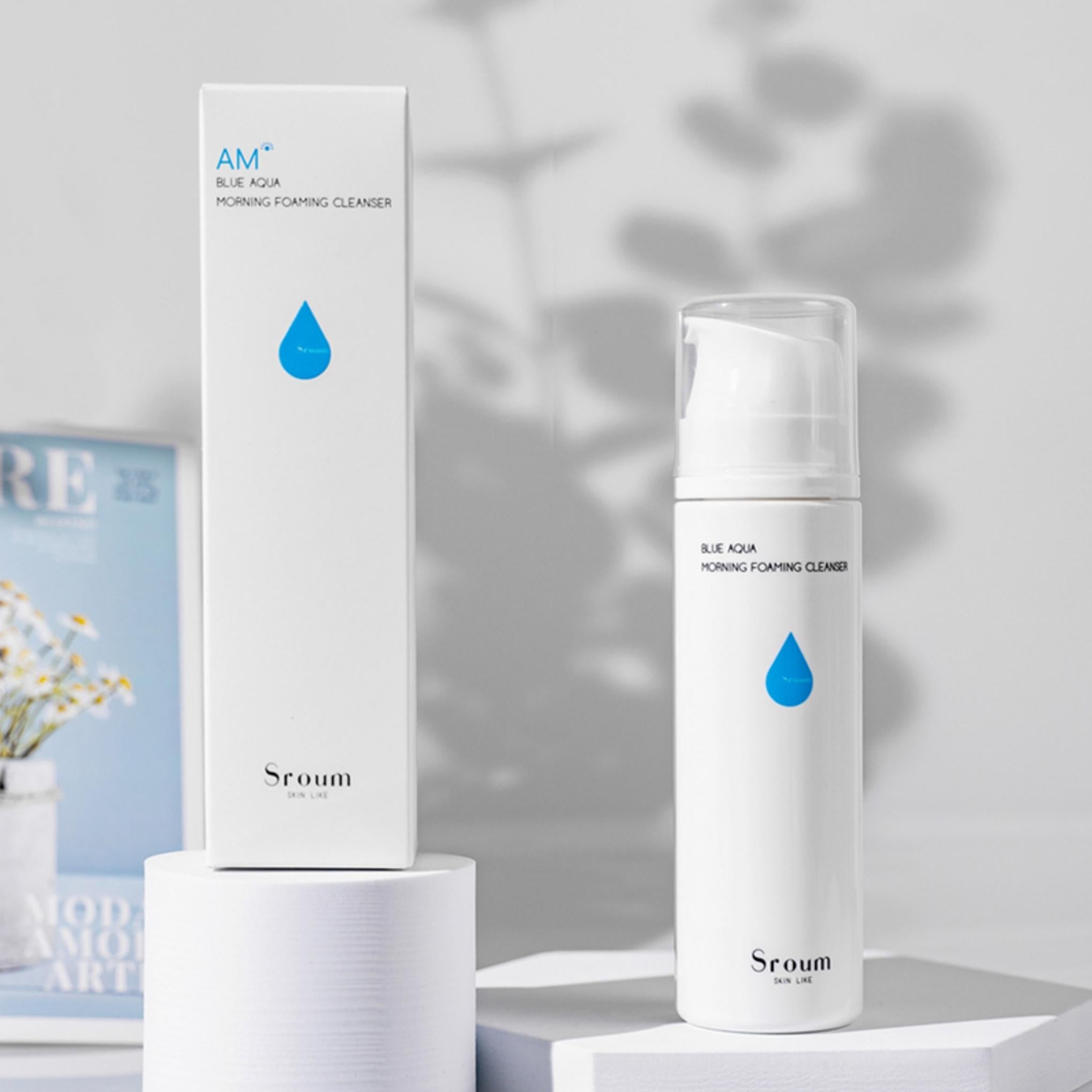 Throam Blue Aqua Morgen-Schaumreiniger