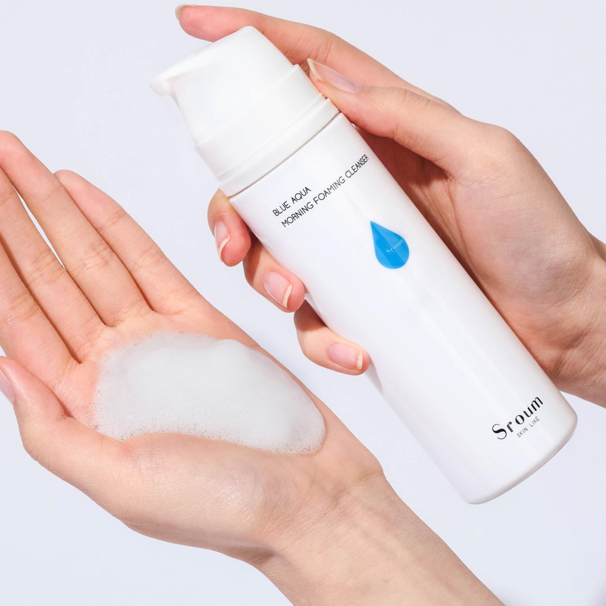 Throam Blue Aqua Morgen-Schaumreiniger