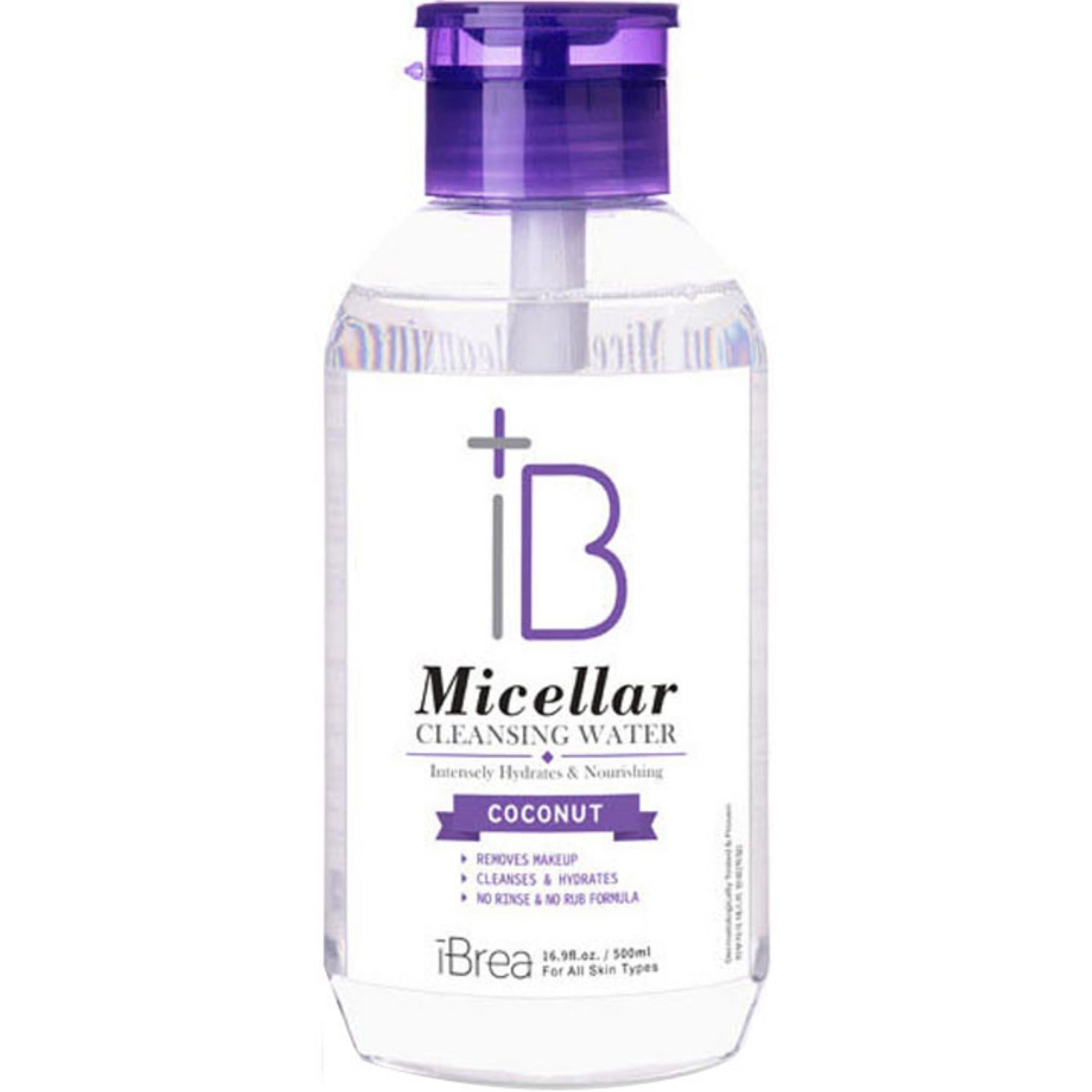 Água de limpeza micelar de coco Ivery