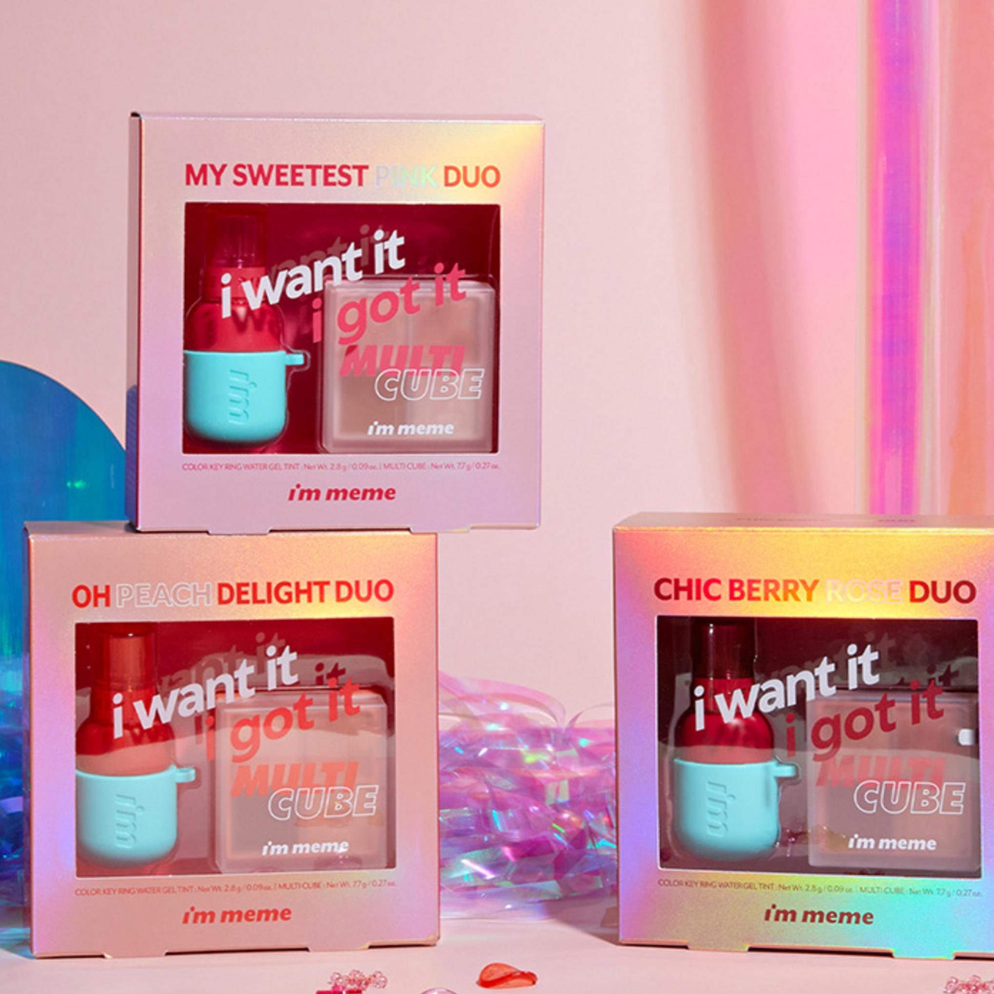 I'M MEME Best Набор для губ и глаз My Sweetest Pink Duo