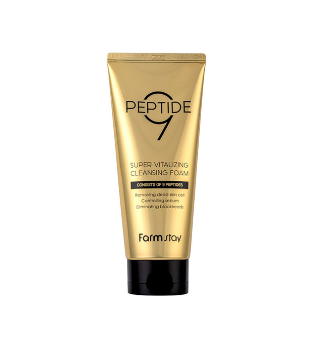 Farmstay Peptide 9 Super Vitalizing Cleansing Foam