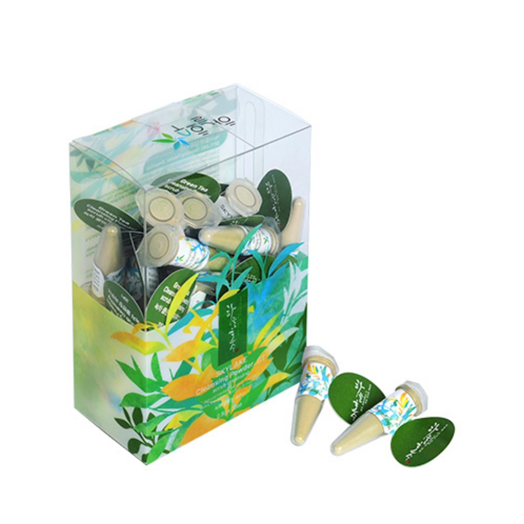 Poudre nettoyante portable au thé vert Sky Lake 30p