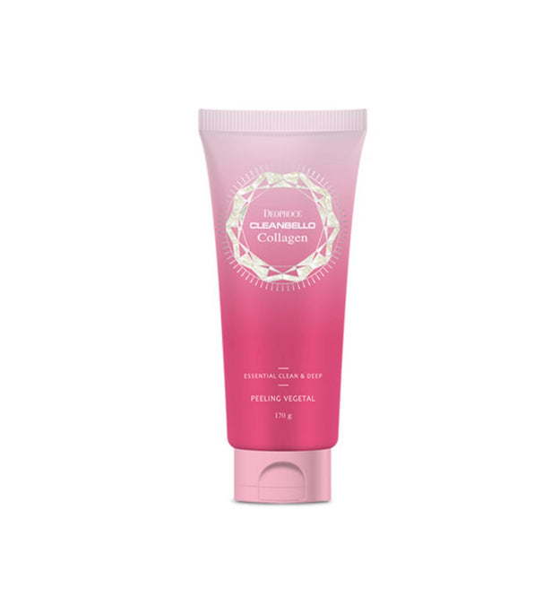 Deoproce Cleanbella Collagen أساسي للتنظيف والتقشير العميق النباتي