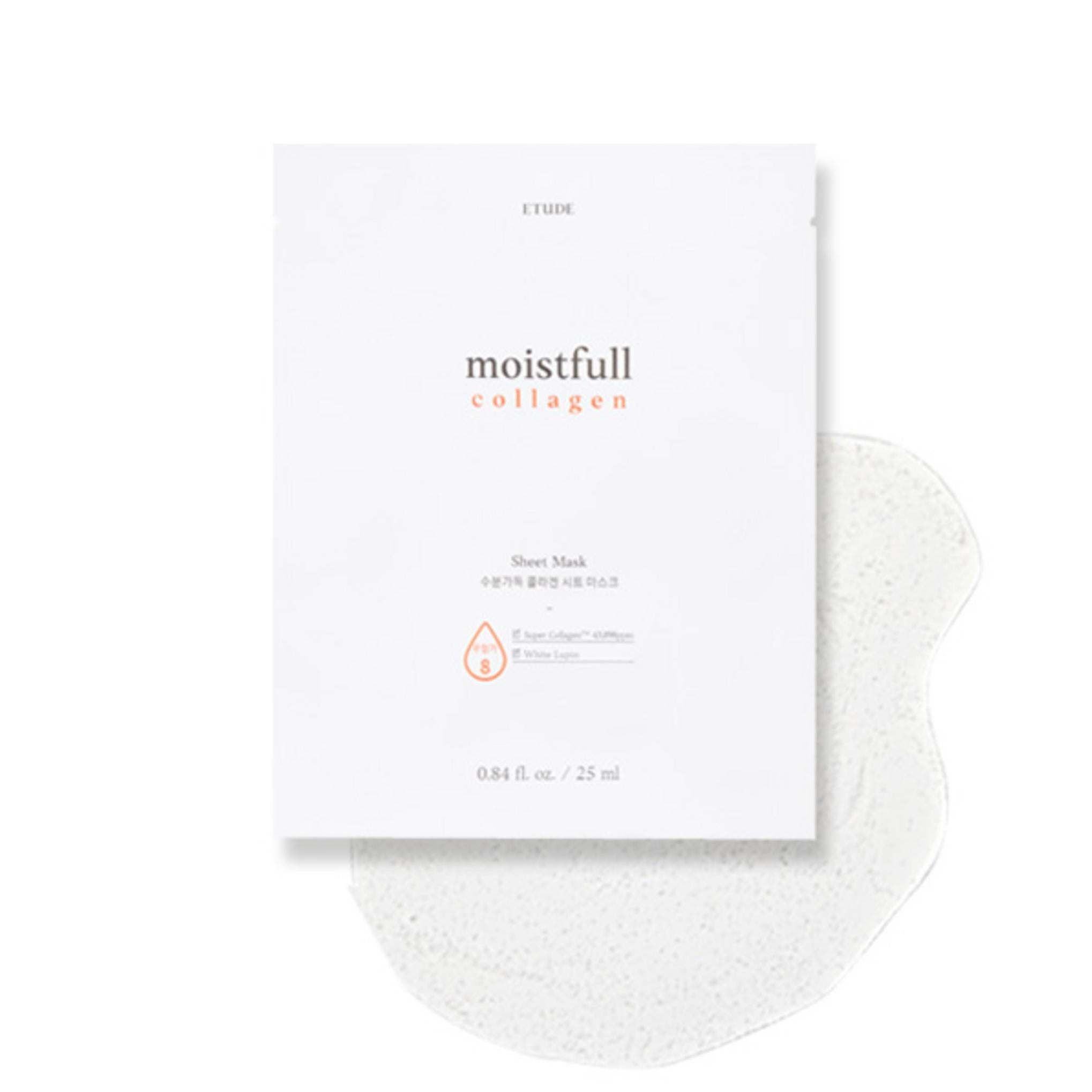 ETUDE Nuova Maschera in Tessuto Idratante al Collagene