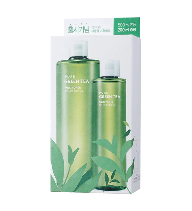 Nature Republic Clear Green Tea Water Mild Big Toner Special Set