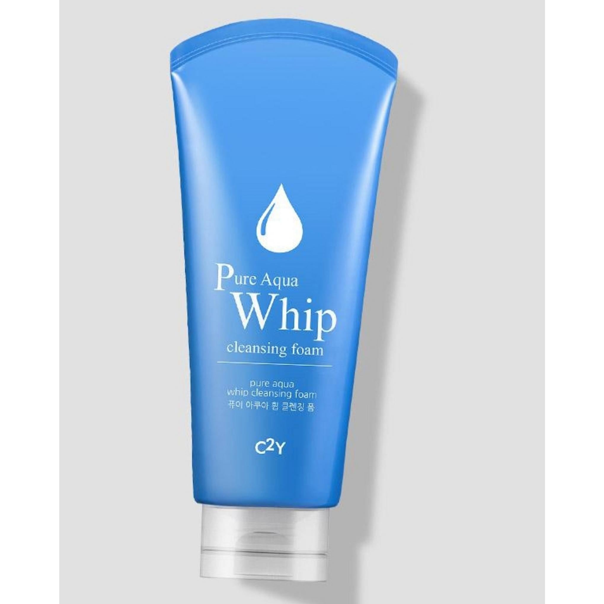 See2Y Pure Aqua Whip Foam Cleansing 220 ml x 2 Stück + Pure Volcanic Pore Scrub Foam 220 ml x 2 Stück