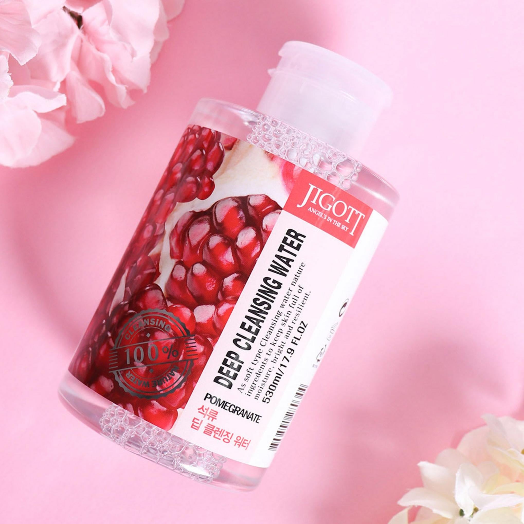 Água de limpeza profunda de romã Zigot