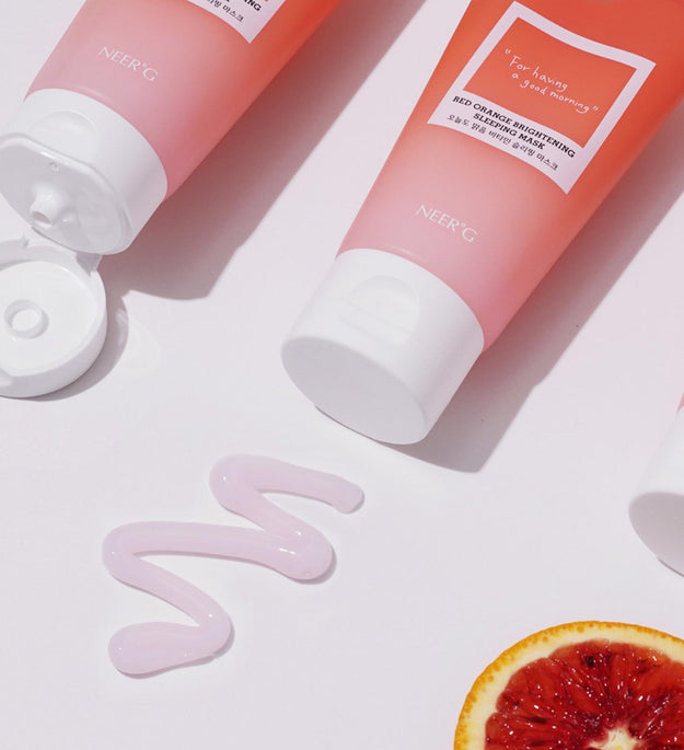 Near G Blood Orange Brightening Vitamin Sleeping Mask