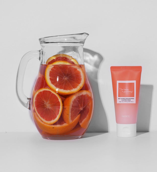 Near G Blood Orange Brightening Vitamin Sleeping Mask