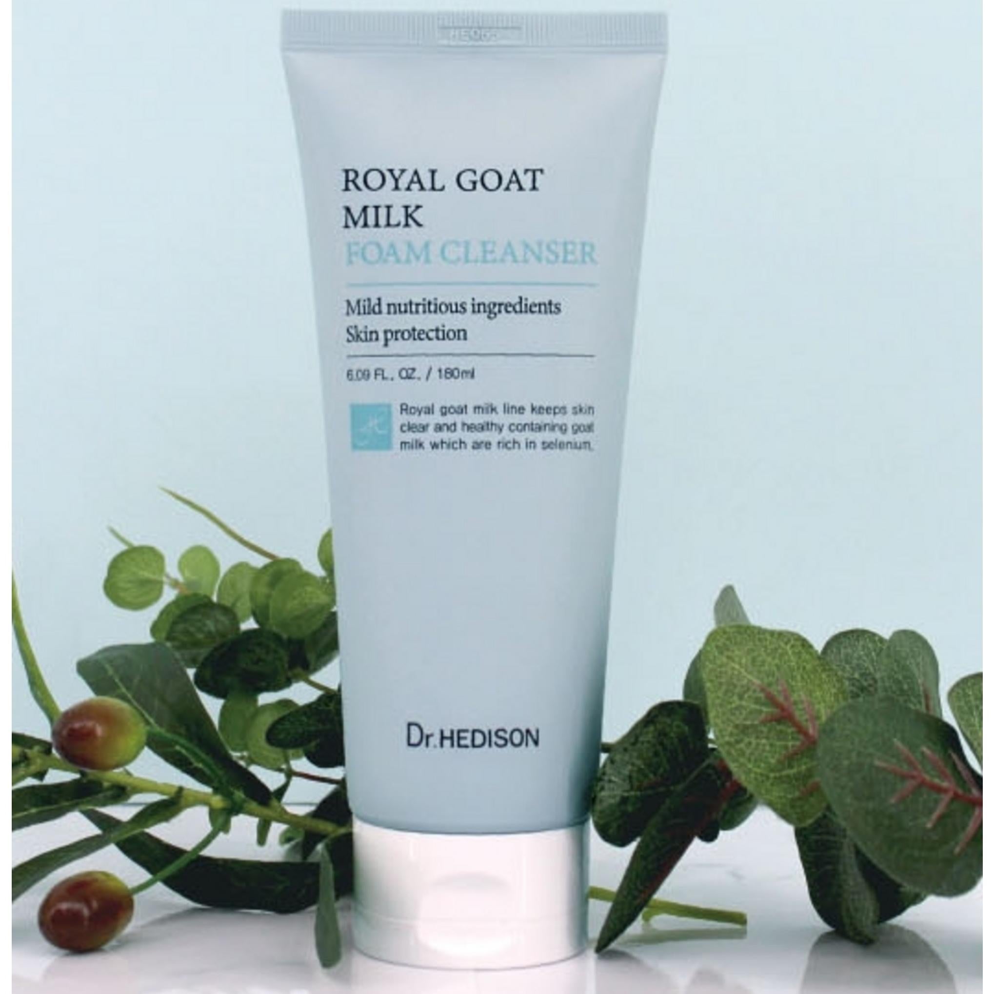 دكتور هيديسون منظف رغوة حليب الماعز الملكي