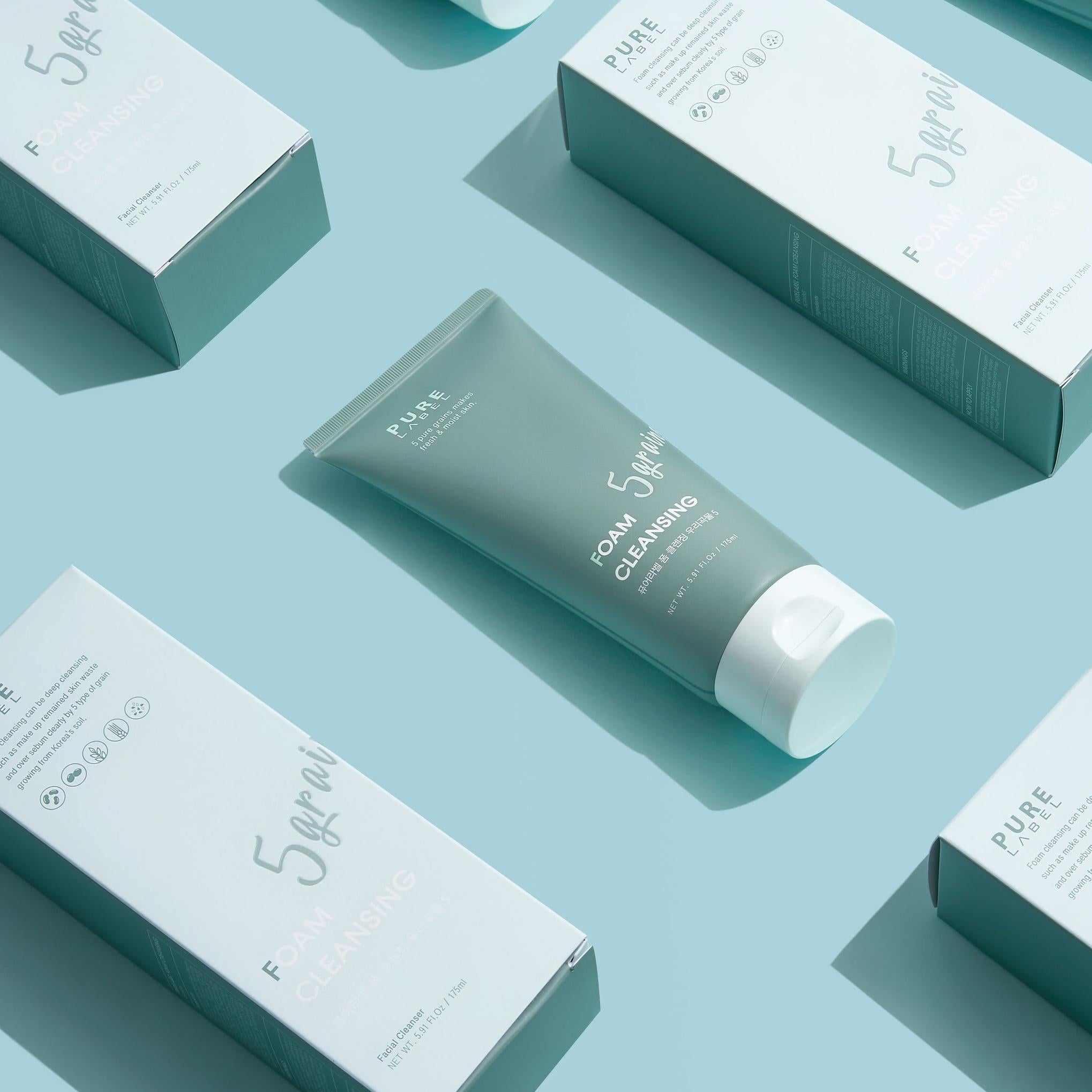 رغوة التنظيف ووري جراين 5 من بيور لابل