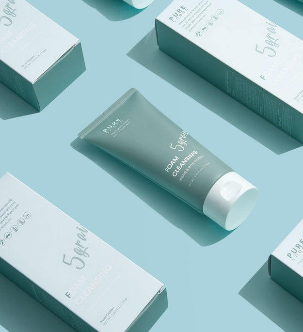 Pure Label Woori Grain 5 Cleansing Foam