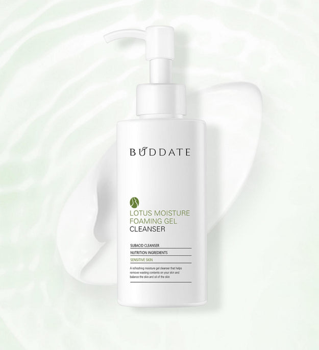 Gel limpiador espumoso humectante Bird Date Lotus