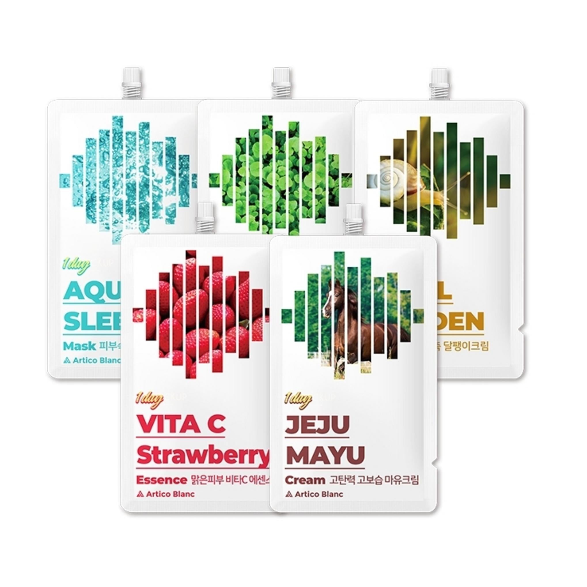 Artigo Blanc One Day Special Care Conjunto de Bolso Mix 5