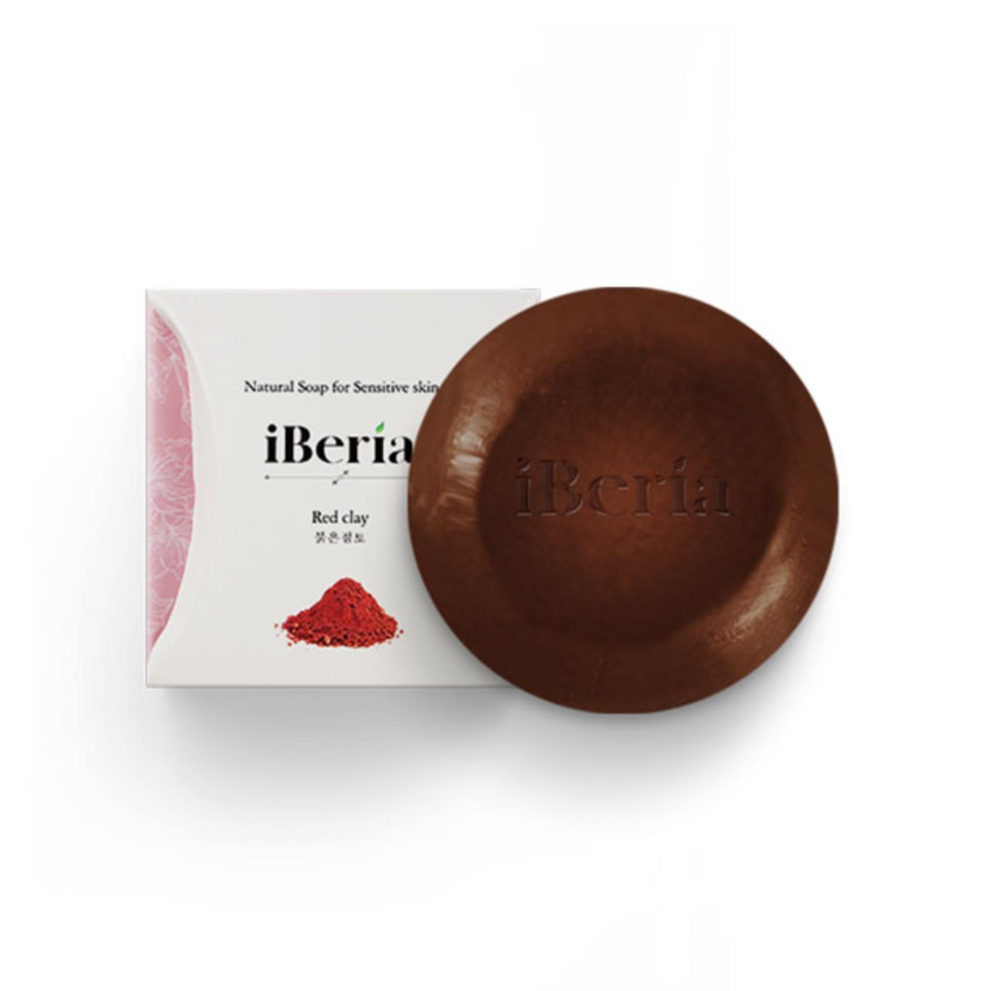 Iberische Haut Hypoallergene Seife Roter Tonerde