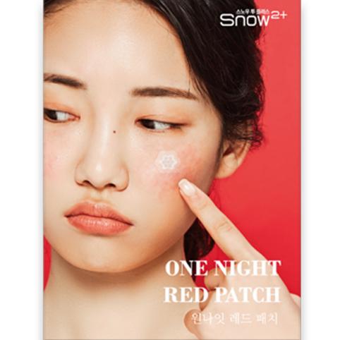 SNOW2PLUS ONE NIGHT RED PATCH