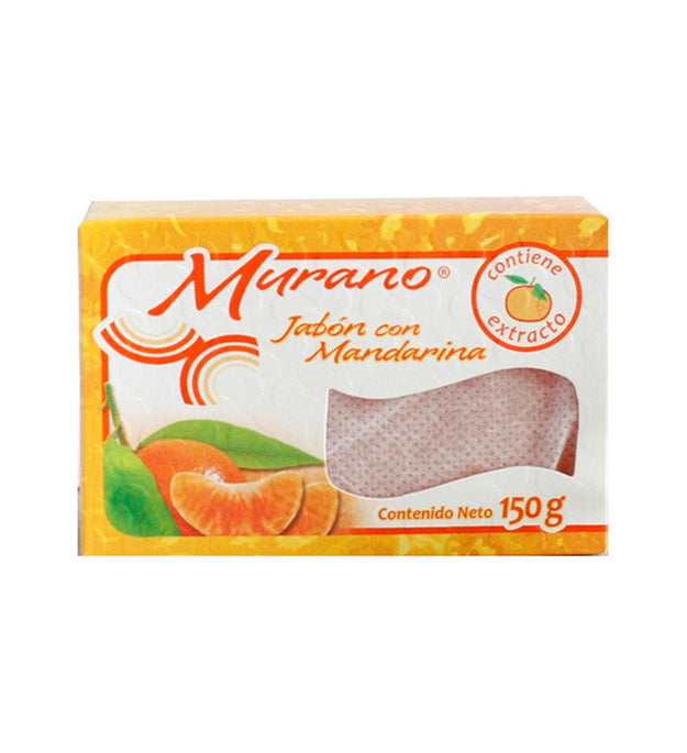 Murano face soap tangerine