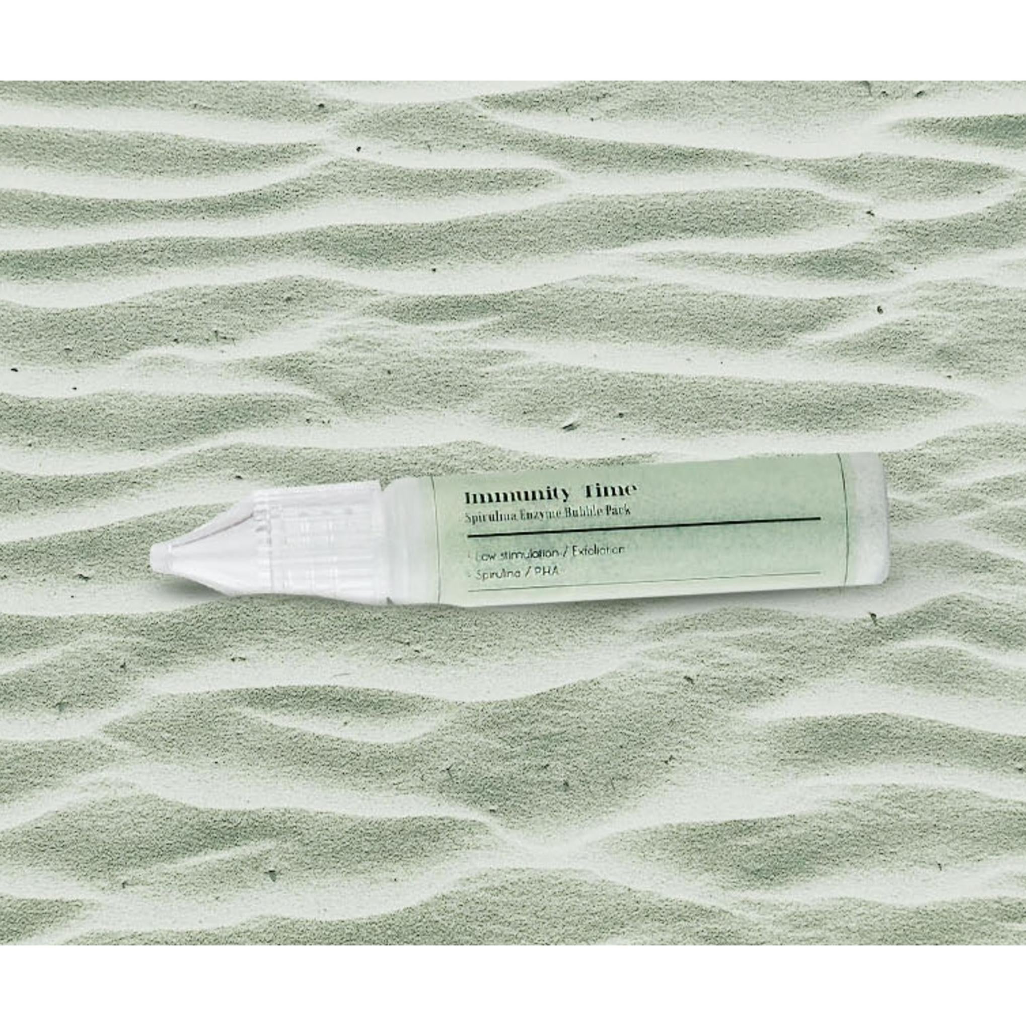 Pack à bulles enzymatique Spiruline Immunité Time