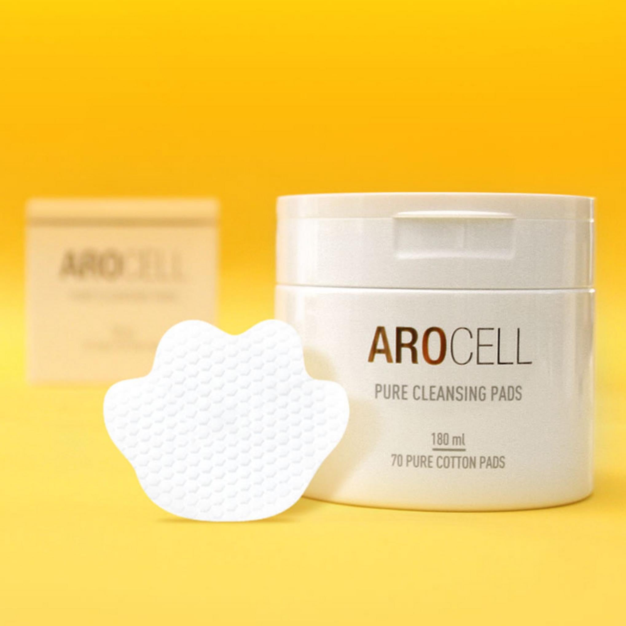 Dischetto detergente in puro cotone Arocell 180ml