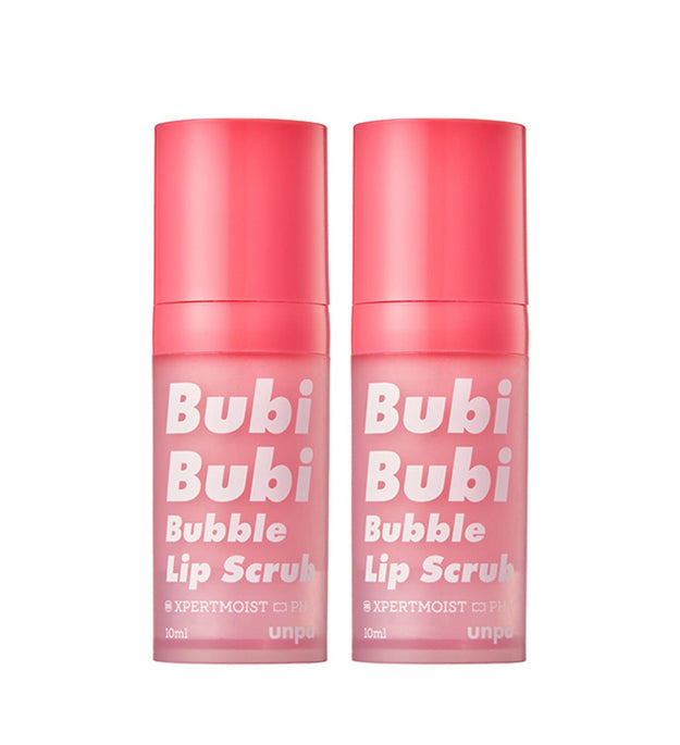 Unpa Bubi Bubi Bubble Lip Scrub (10ml) x2