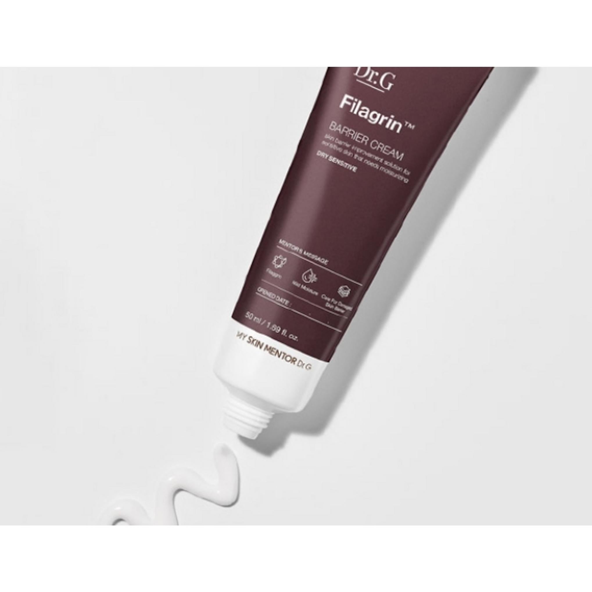 Dr.G Crema barriera Filagreen per secchezza sensibile 50ml + Schiuma lenitiva per rossori 30ml set