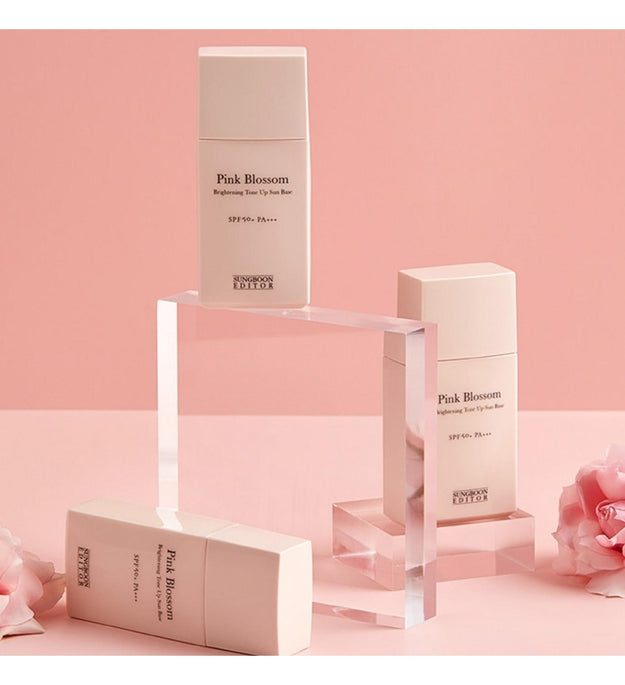 Ingredient Editor Pink Blossom Brightening Tone Up Sun Base SPF50+ PA+++