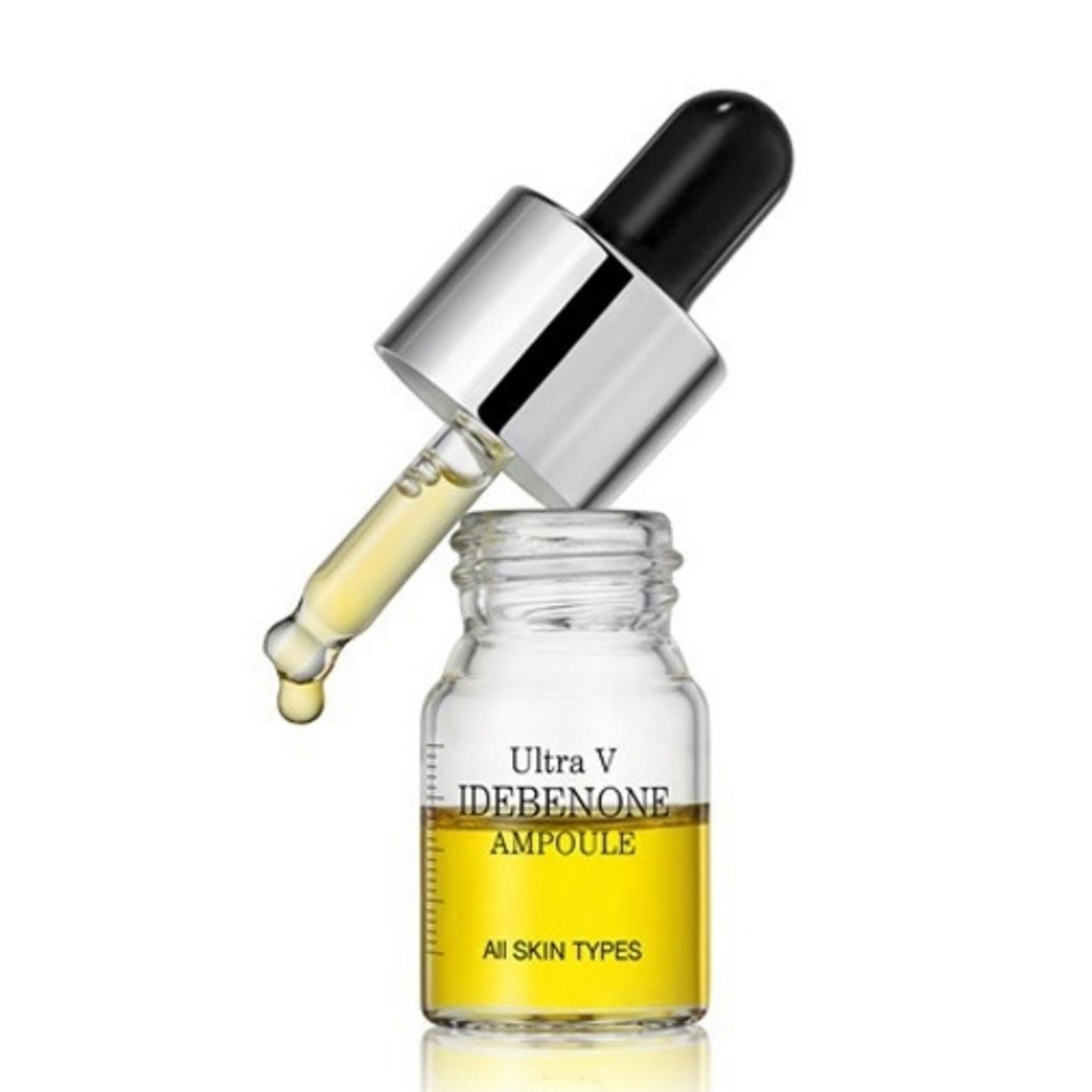 Ultra V Idebenon-Ampulle 6 ml x 10 Stück + Signature-Maske 10 Stück + Signature-Ampullenbeutel 24 Stück im Set