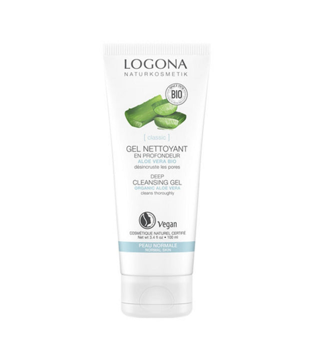 Gel detergente profondo Logona Aloe