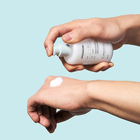 Loción calada para pieles mixtas.