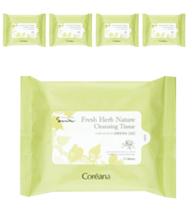 Coreana Senite Fresh Herb Nature Cleansing Tissue