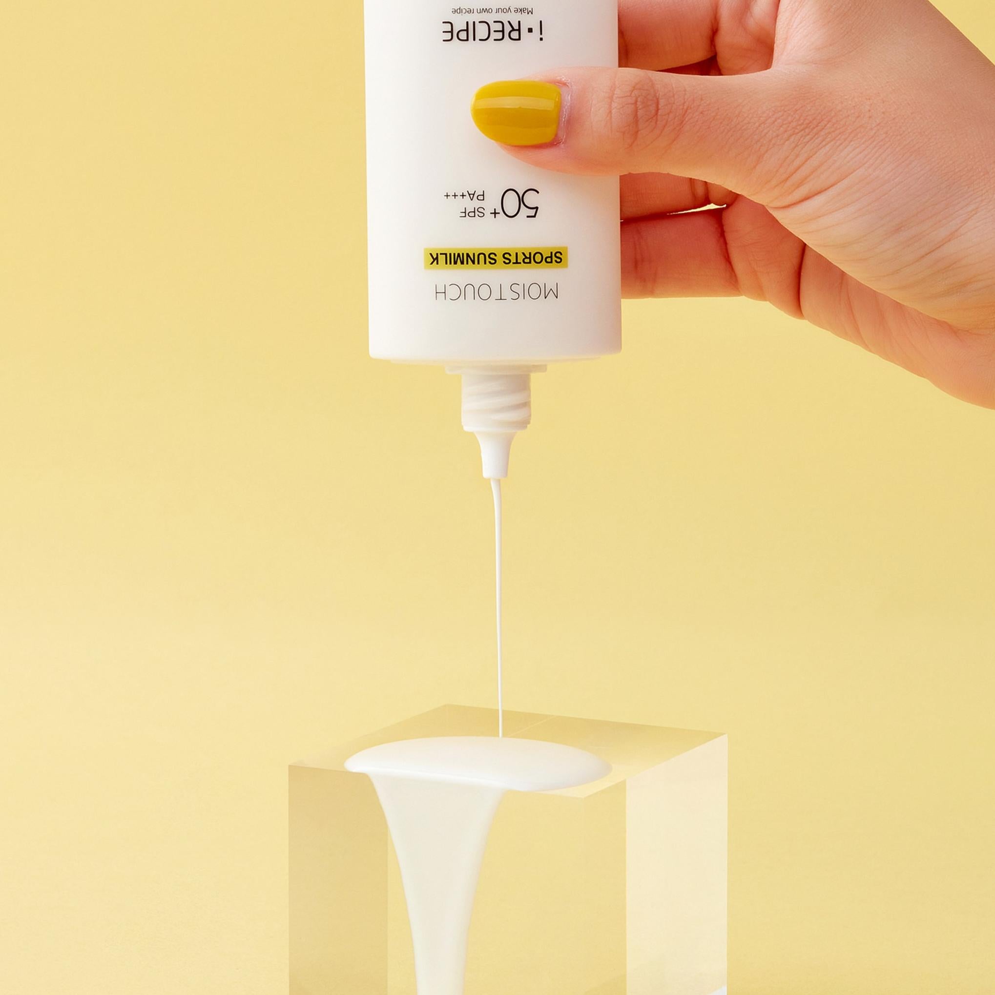 Leche solar deportiva Moist Touch SPF50+ PA+++ Receta I
