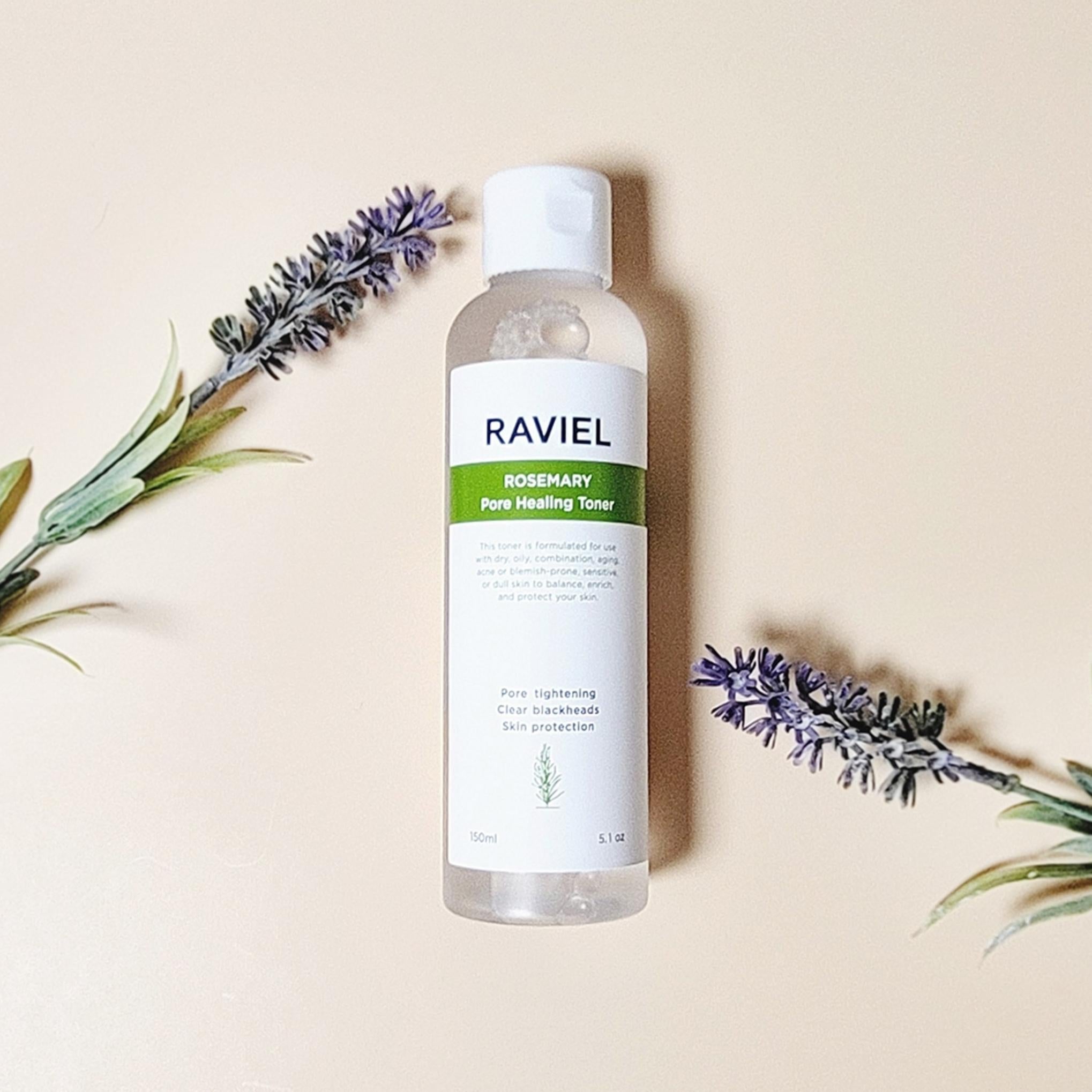 Tónico de Cicatrização dos Poros Raviel de Alecrim