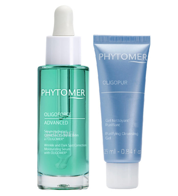 Phytomer Oligophor Serum Advanced 30ml + Gel Nettoye 25ml Set