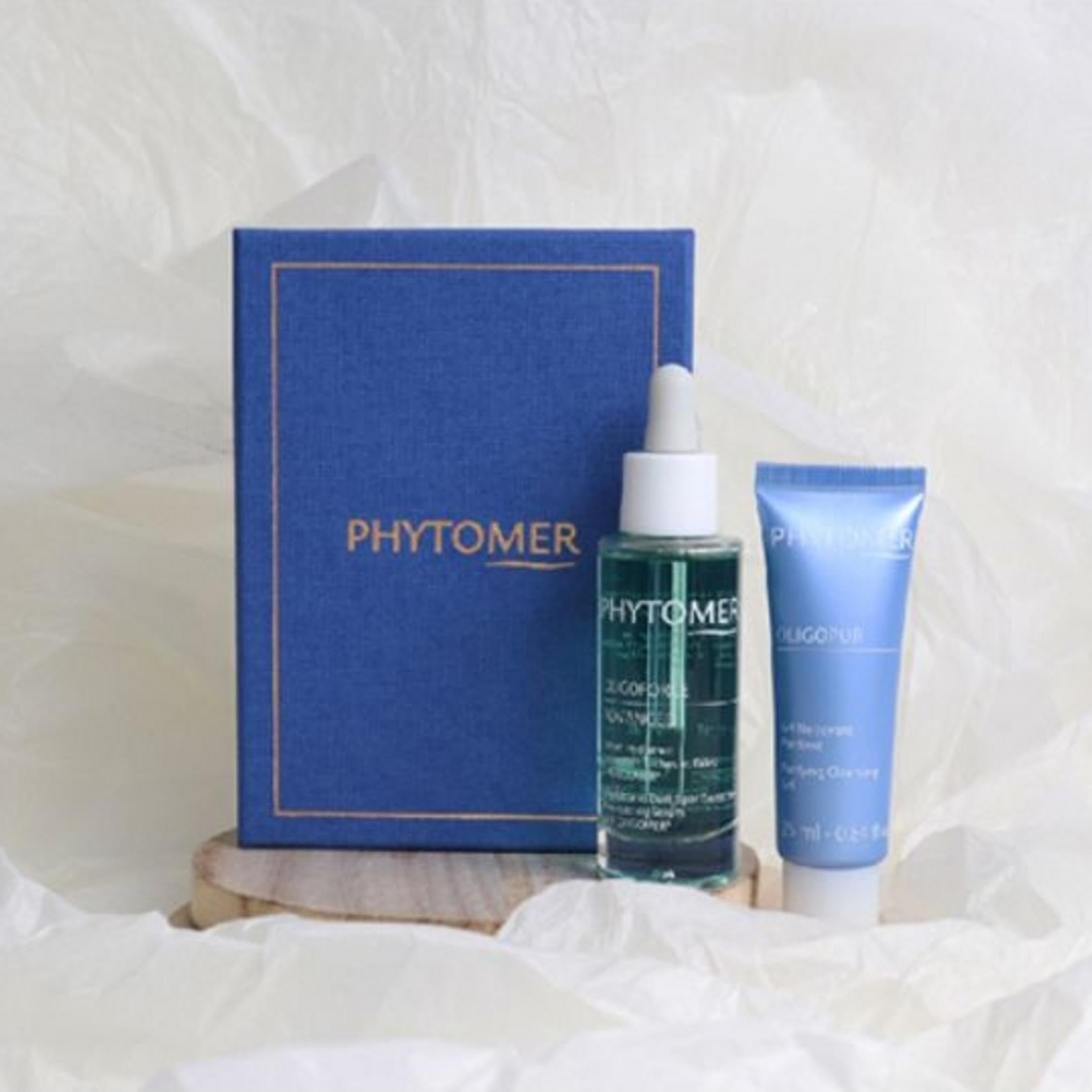 Phytomer Siero Oligophor Avanzato 30ml + Gel Detergente 25ml Set