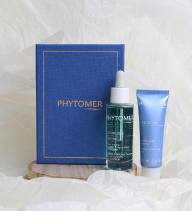 Phytomer Oligophor Serum Advanced 30ml + Gel Nettoye 25ml Set