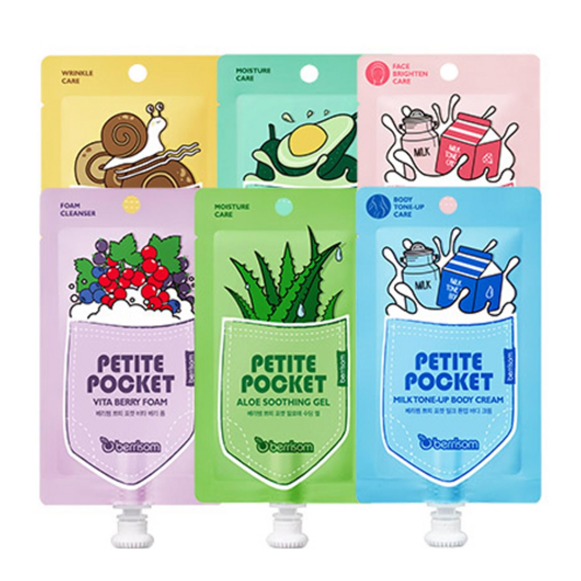 Set tascabile Petit Berriesom da 6 pezzi