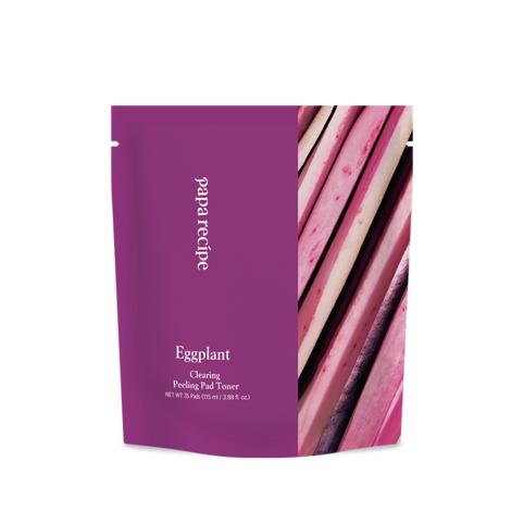 パパレシピ ナス クリアリング ピーリング パッド トナー リフィル 35p