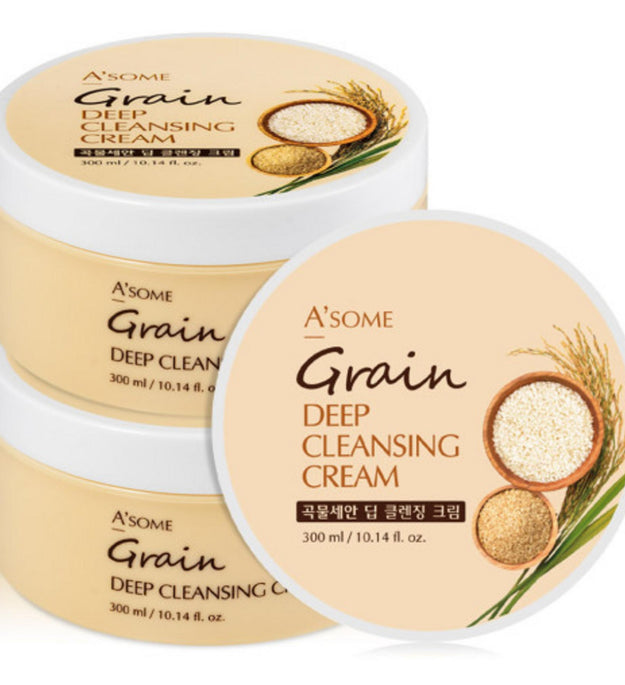 ASOME Large Grain Face Wash Creme de limpeza profunda