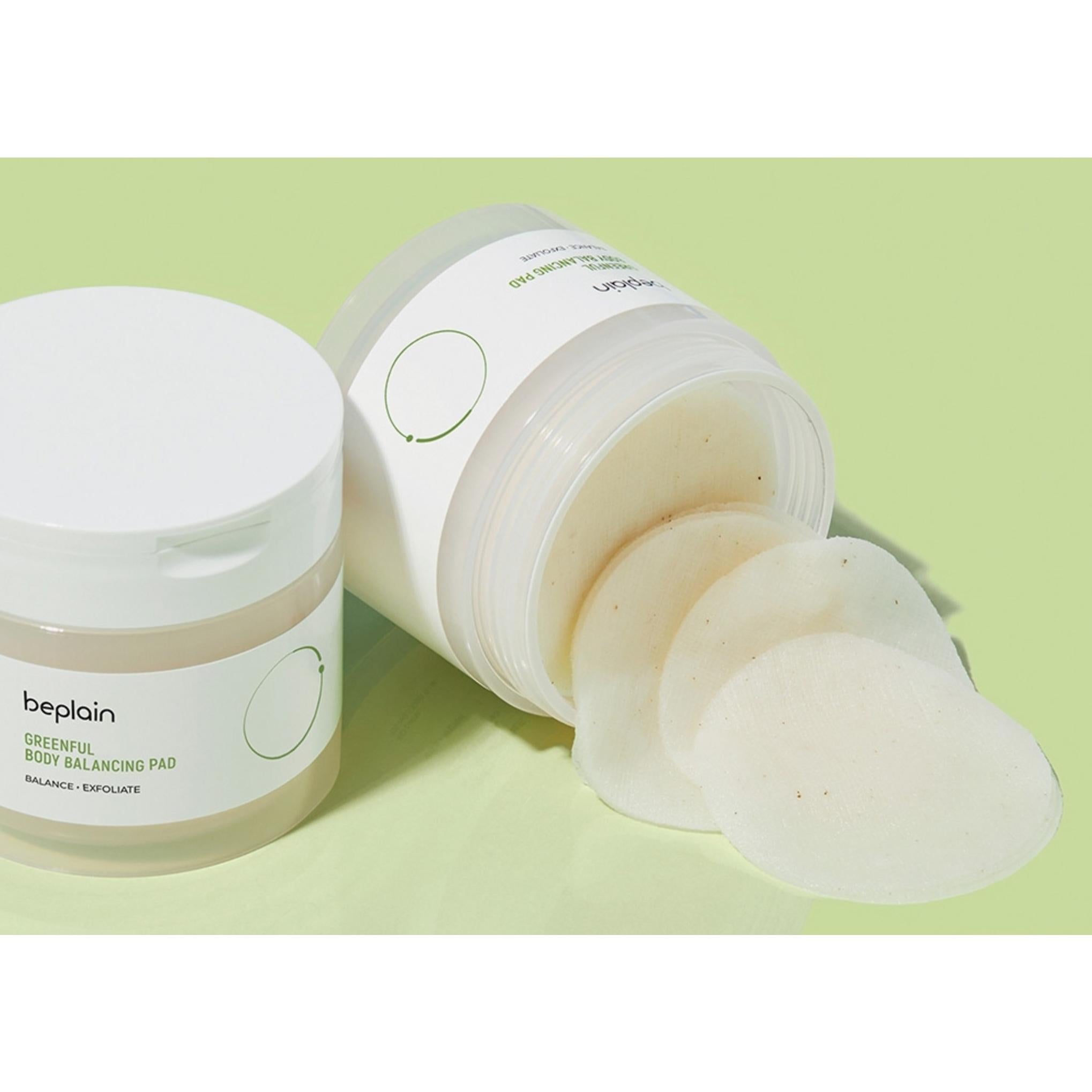 Bプレーン 緑豆ボディバランスパッド 60p
