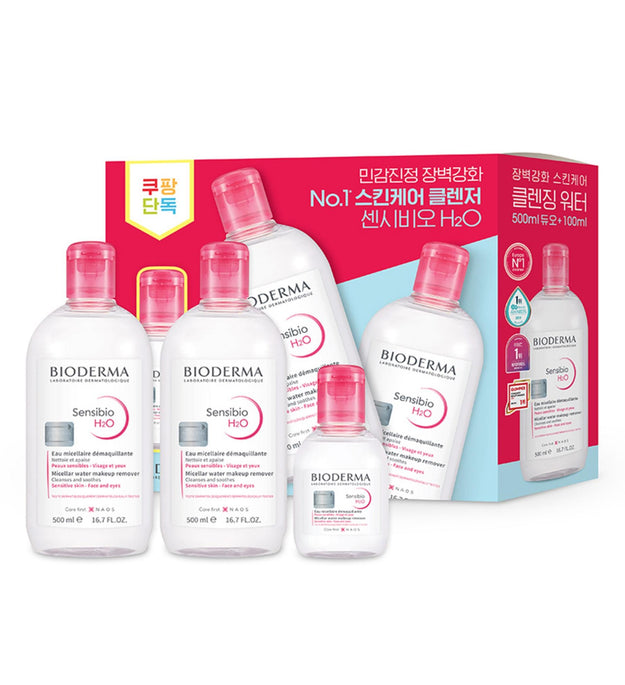 Bioderma Sensibio Temizleyici H2O 500ml x 2p + 100ml