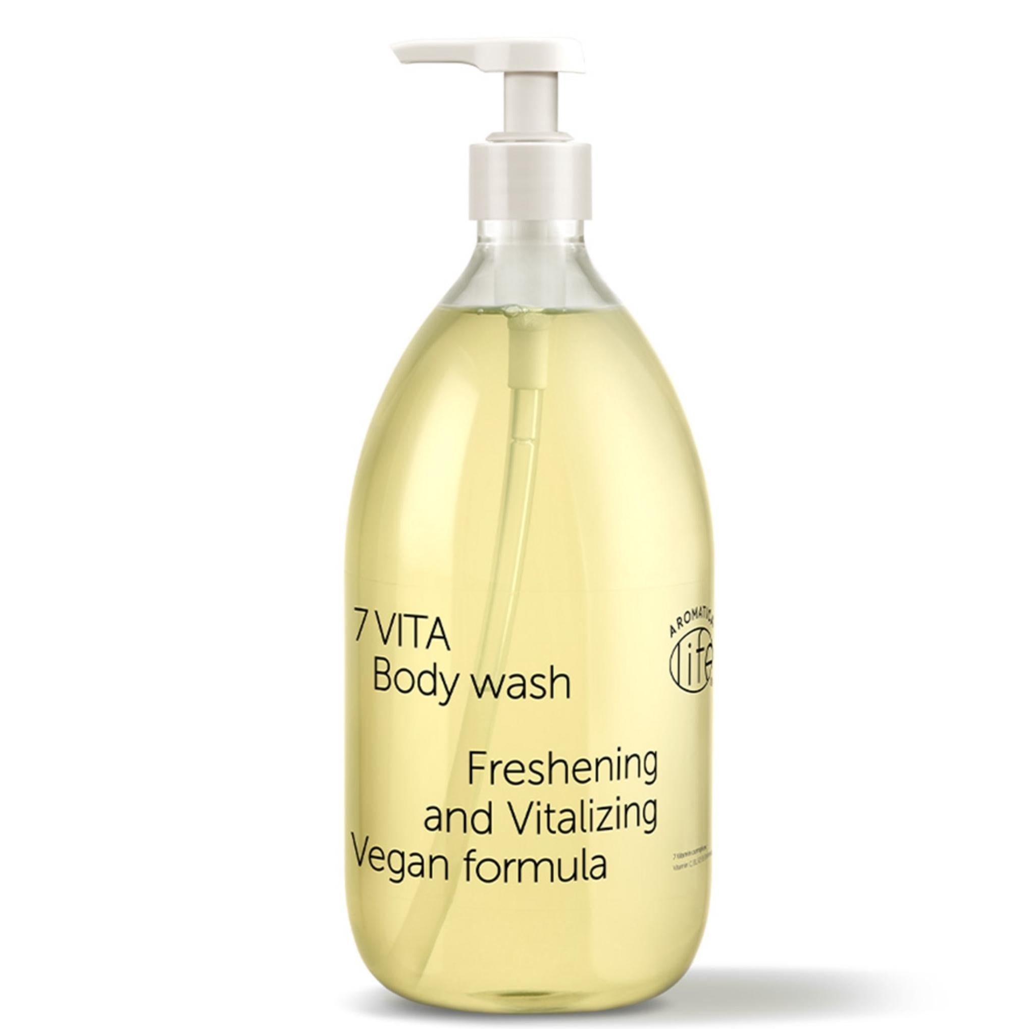 Aromatica Life Lemongrass Wash 7 Vita Body Wash
