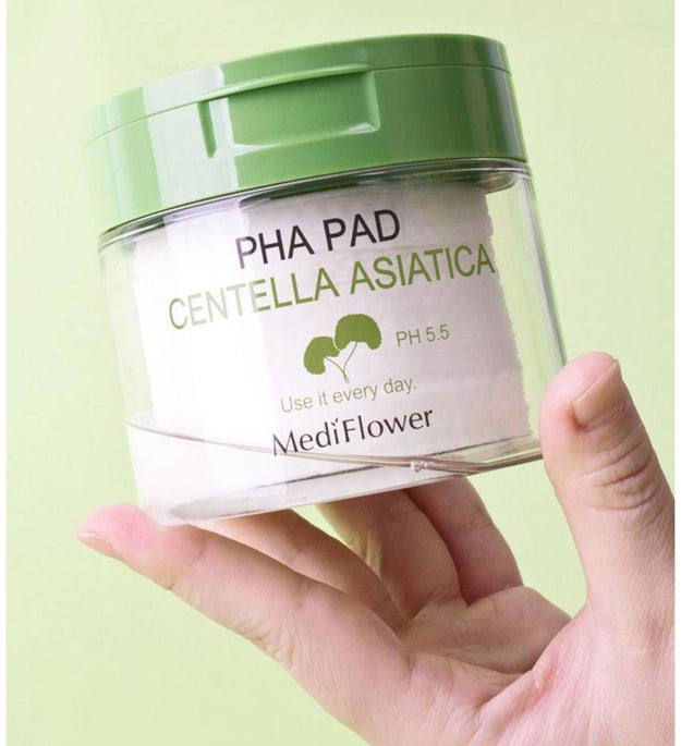 Medi Flower Centella Asiatica PAHA Pad 60p